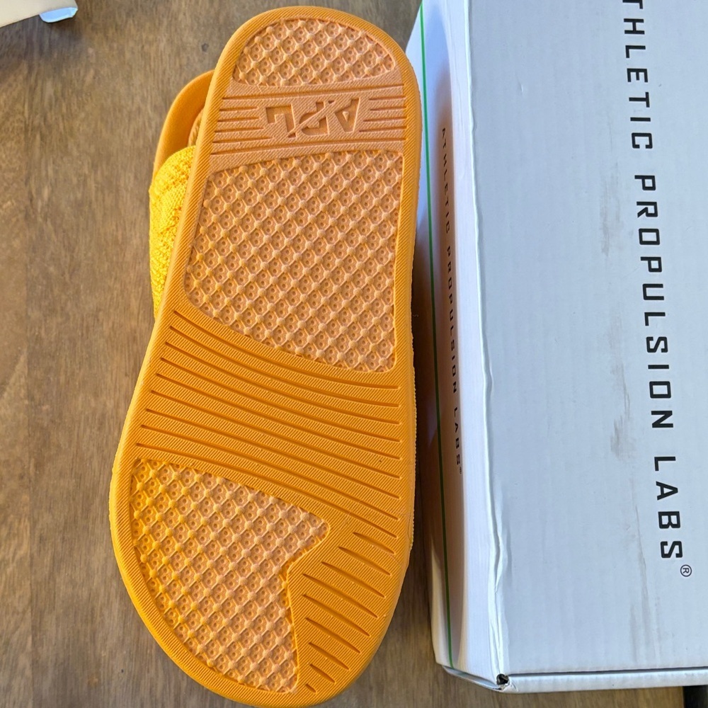 APL Women's Vibrant Orange Slide Sandals - Picture 4 of 5